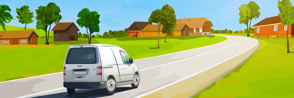 自分の足で物件を探す／車で探す